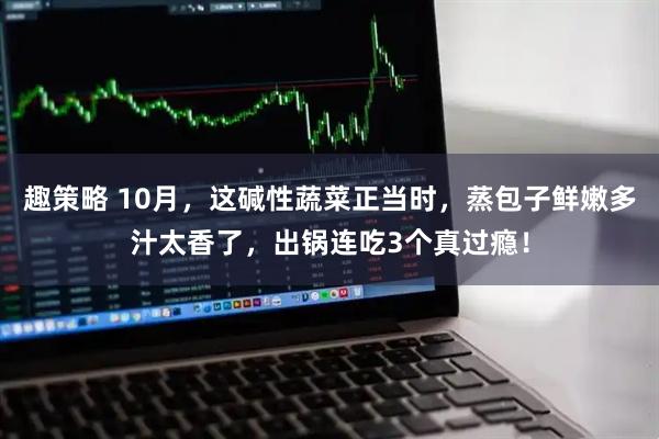 趣策略 10月，这碱性蔬菜正当时，蒸包子鲜嫩多汁太香了，出锅连吃3个真过瘾！